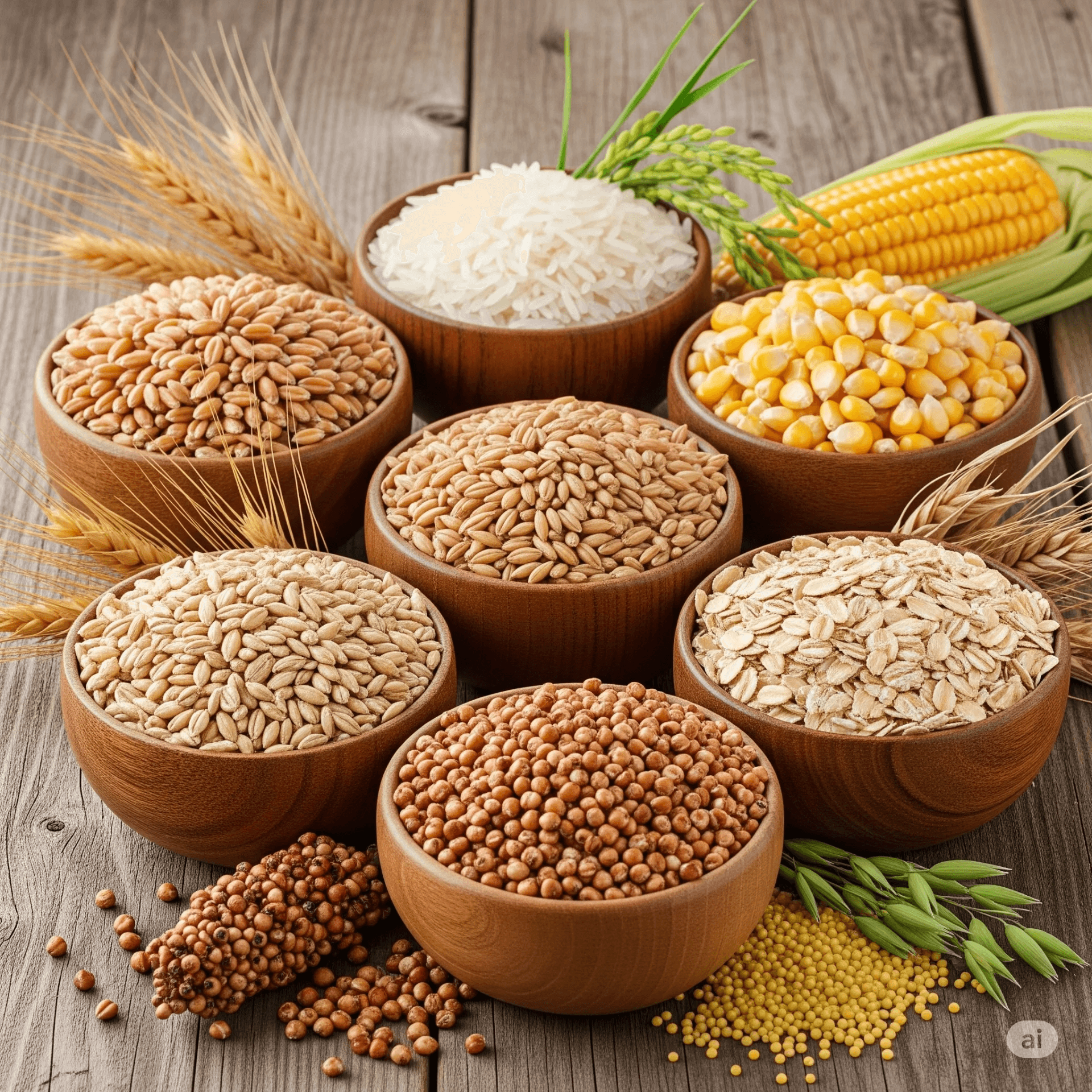 Cereals and grains export packaging